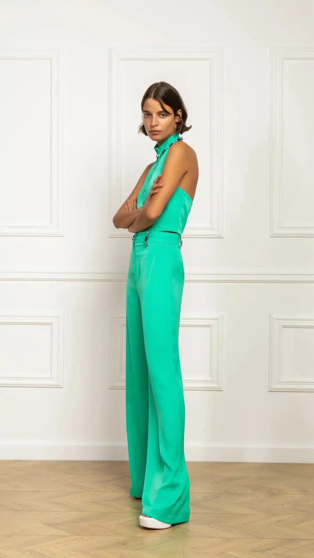Freesia Silk pants