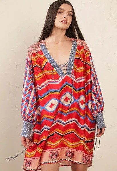 Mavis Folk Pop Dress