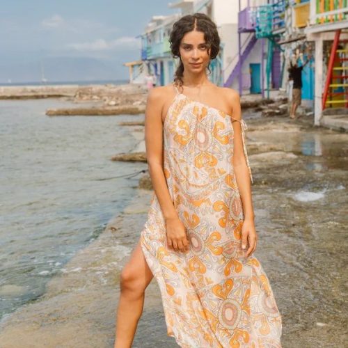 Indiana Saint Barth - Blush Pink Mini Dress