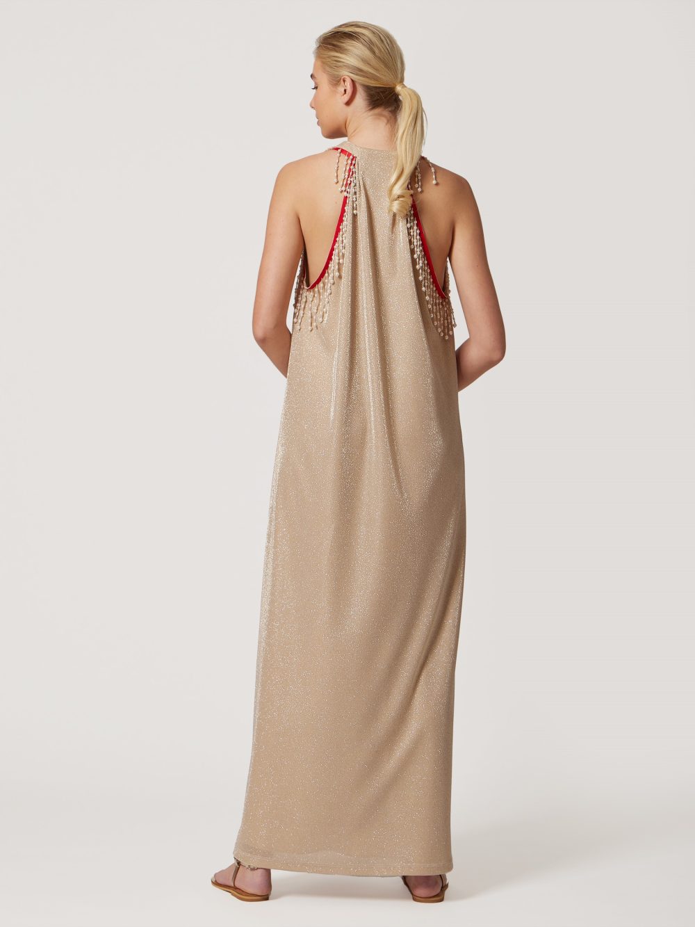 Maxi Dress With Glitter