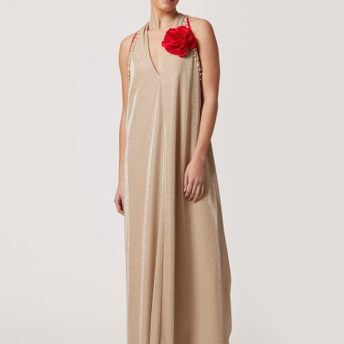 Maxi Dress With Glitter