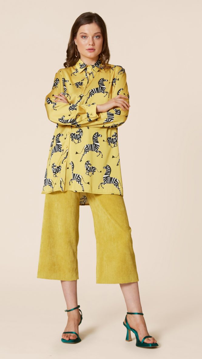 Zebra Yellow Shirt