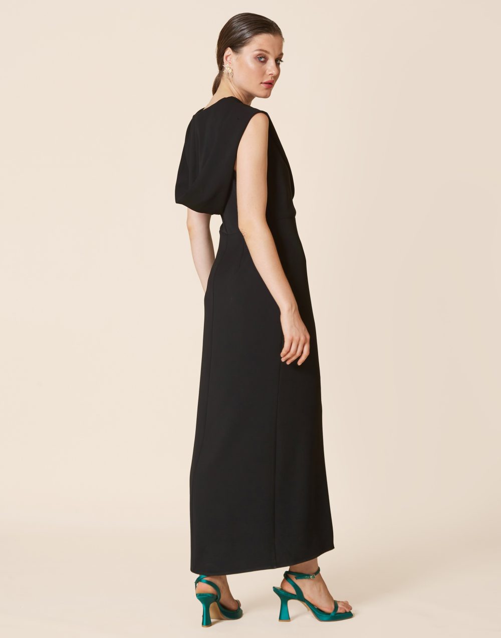 Black Dress With Hood