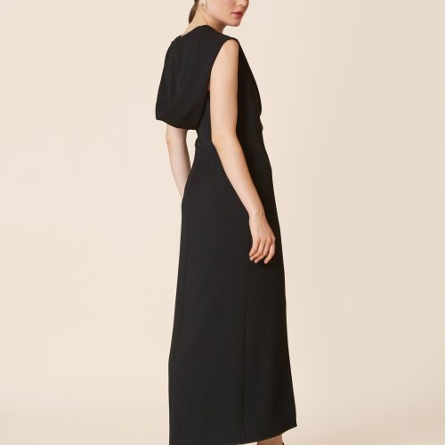 Black Dress With Hood