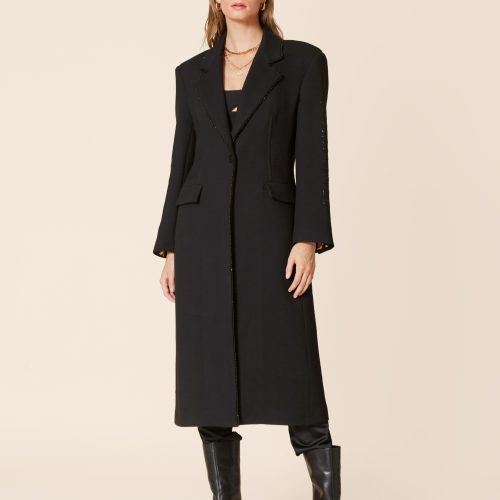 Black Fitted Coat