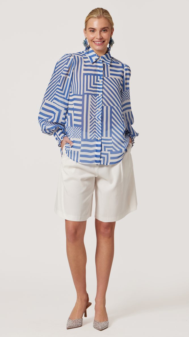 Geometric Printed Shirt