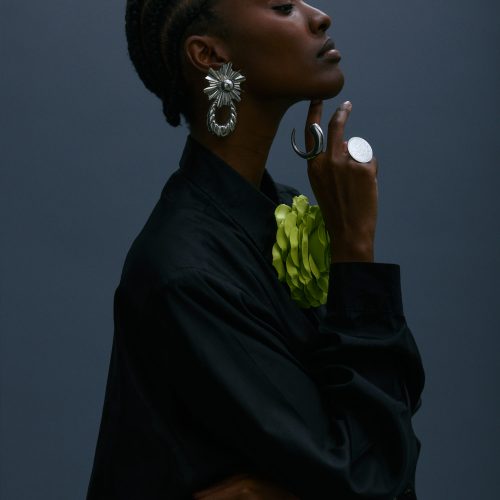 Bennu Earrings - Silver