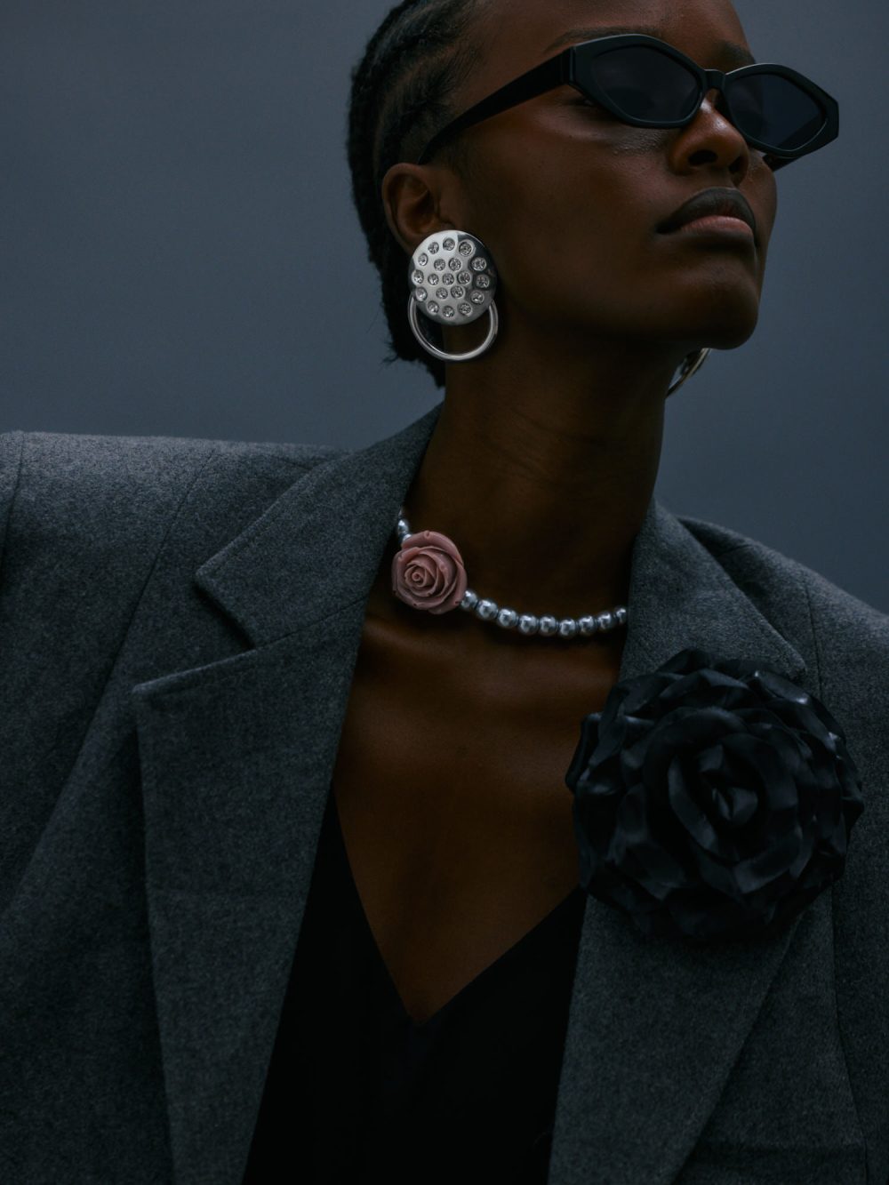 Theogony Earrings -Silver