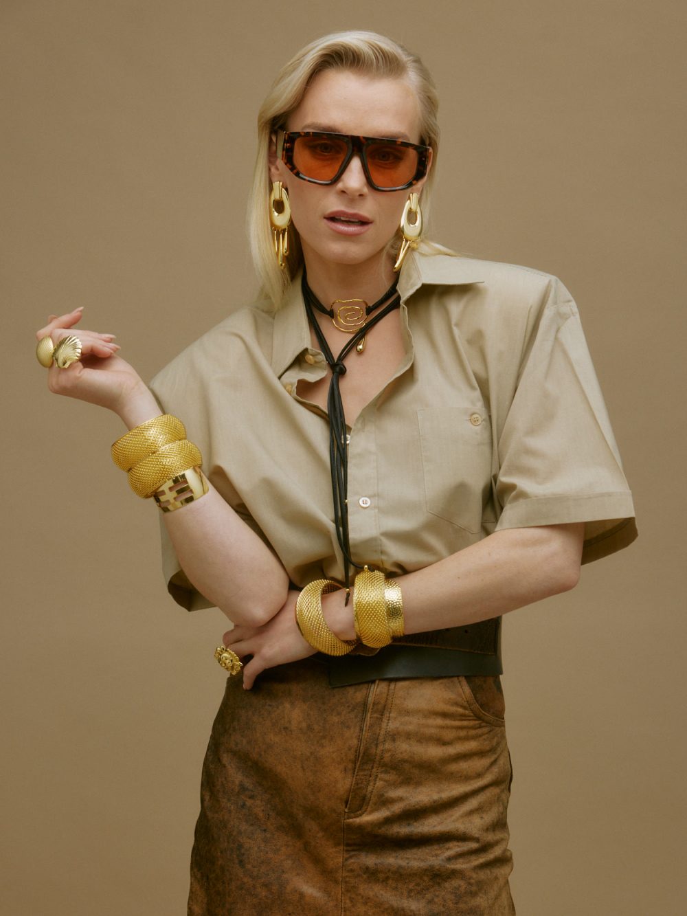 Malrose Earrings Gold