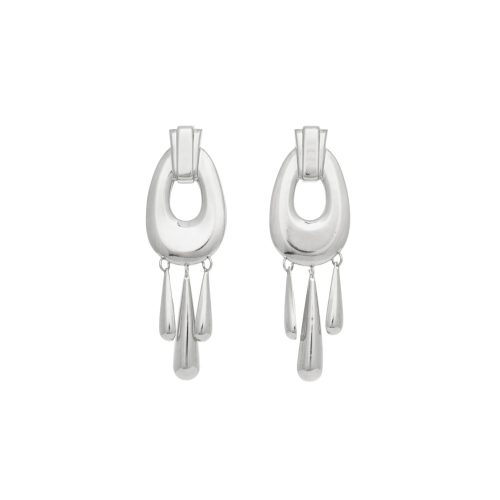 Melrose Earrings Silver