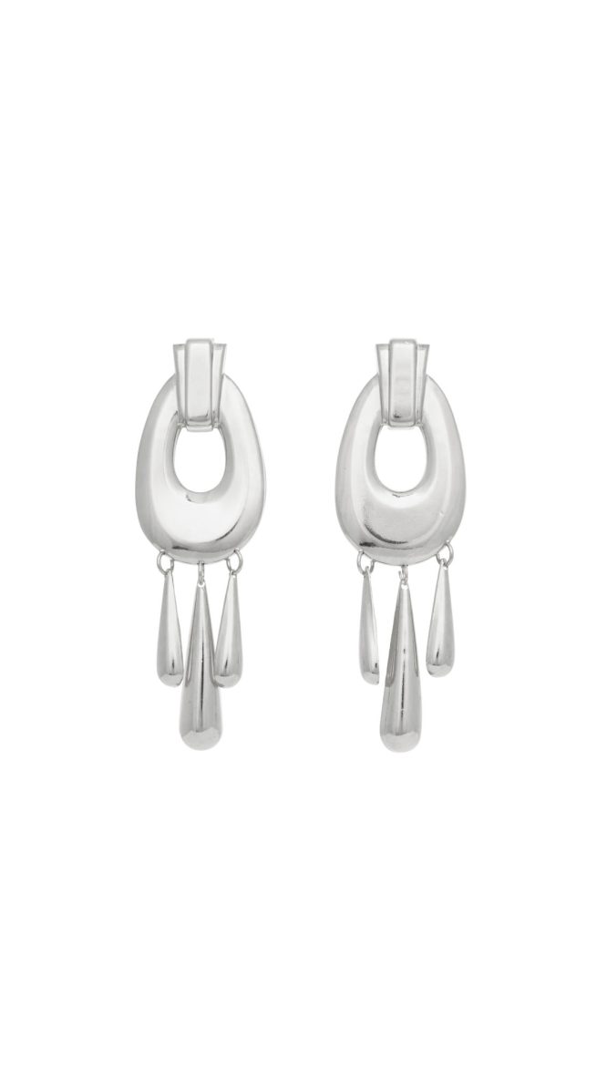 Melrose Earrings Silver