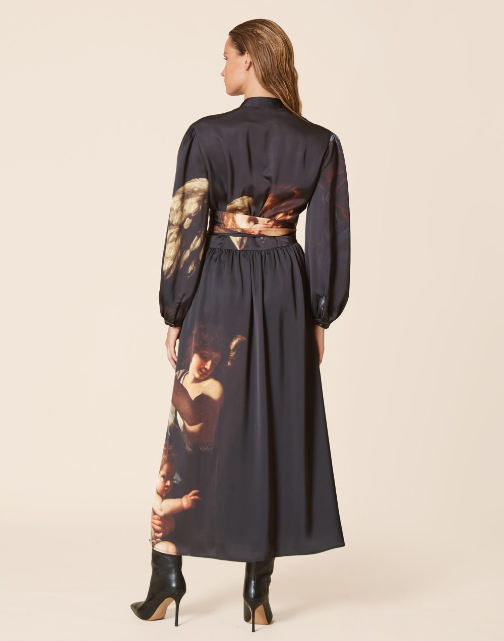 Artistic Style Ankle Dress Queen