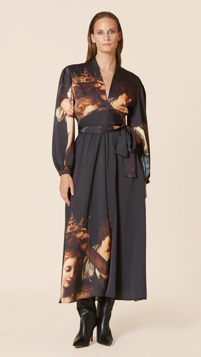 Artistic Style Ankle Dress Queen