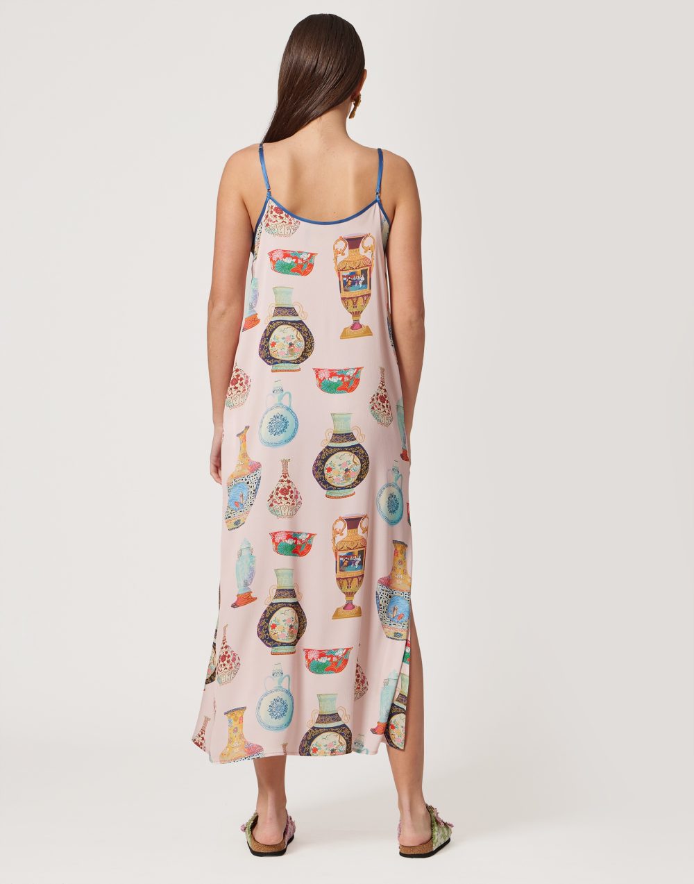 Printed Baby Pink Dress