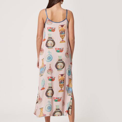 Printed Baby Pink Dress