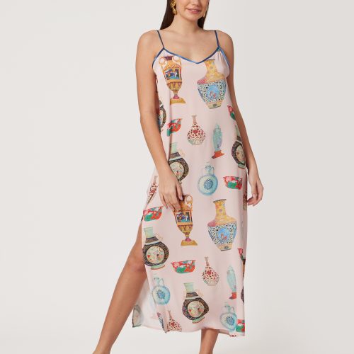 Printed Baby Pink Dress