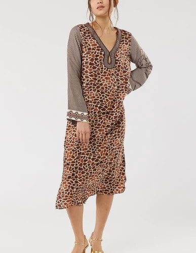 Natalie Keyhole Chocolate Dress