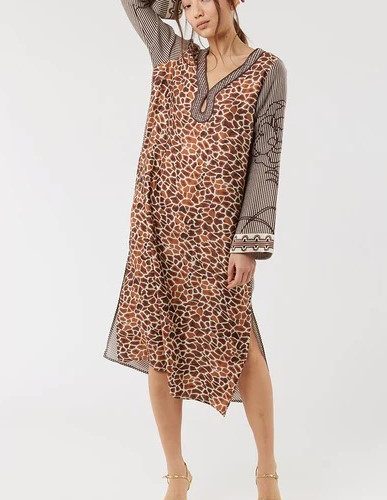 Natalie Keyhole Chocolate Dress