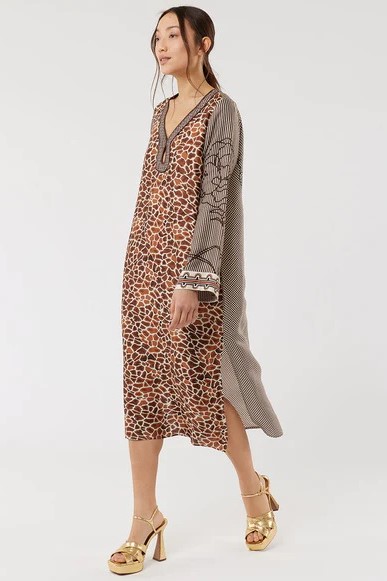 Natalie Keyhole Chocolate Dress