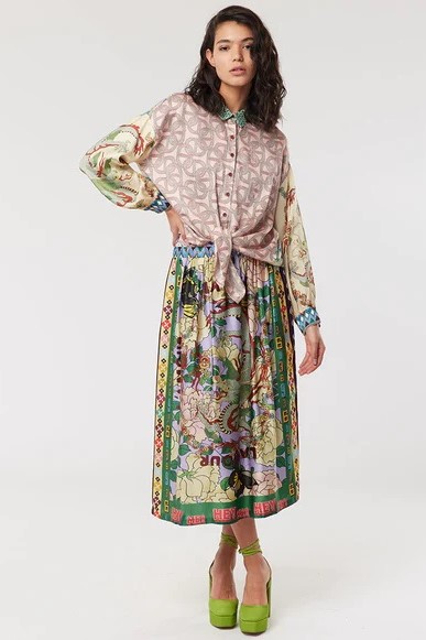 Sofia Tie-Front L'amour Blouse