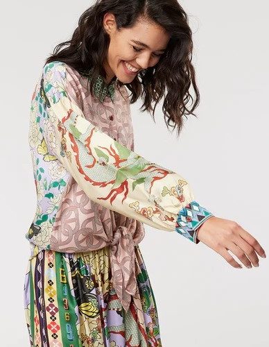 Sofia Tie-Front L'amour Blouse