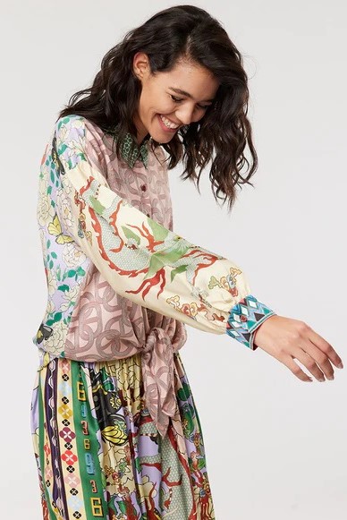 Sofia Tie-Front L'amour Blouse