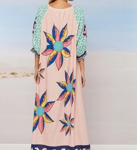 Amelia Puff Pow Wow Sleeve Dress