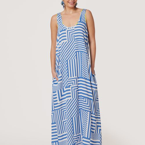 Geometric Printed Dress