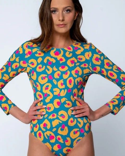 Joli Leo Green Swimsuit