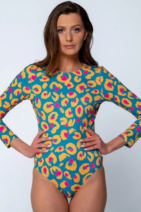 Joli Leo Green Swimsuit