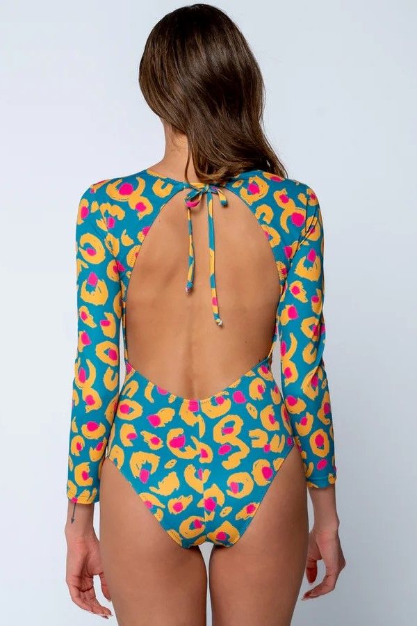 Joli Leo Green Swimsuit