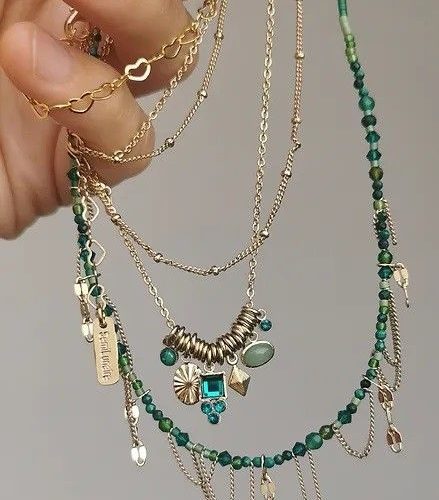Emma Green Necklace