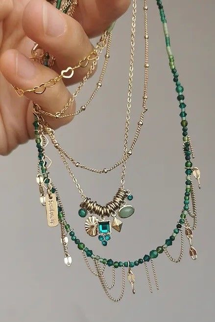 Emma Green Necklace