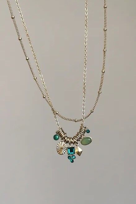 Emma Green Necklace