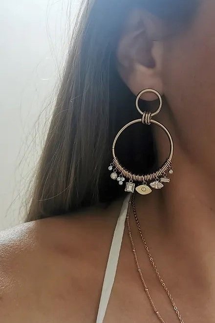 Flora Gold Earrings