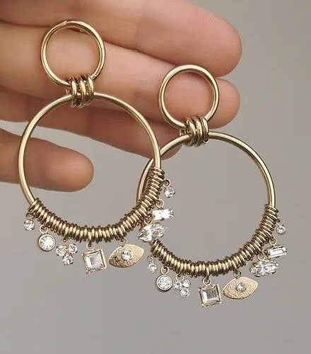 Flora Gold Earrings