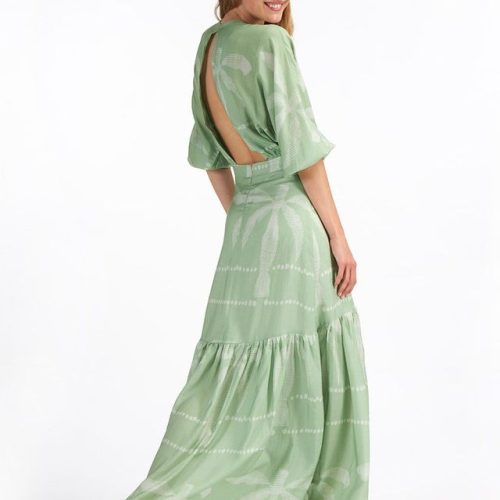 Lenox Maxi Dress - Lime