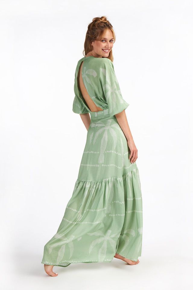 Lenox Maxi Dress - Lime