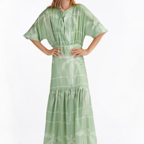 Lenox Maxi Dress - Lime