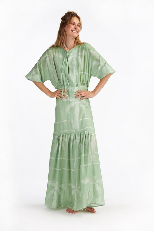 Lenox Maxi Dress - Lime