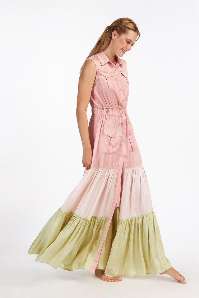 Chadria Dress - Pink