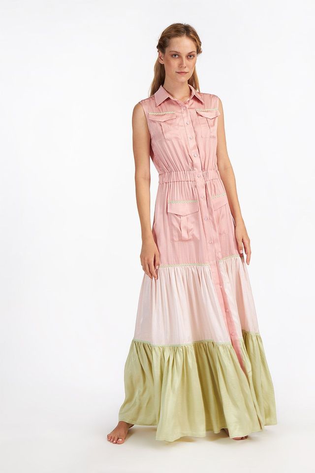 Chadria Dress - Pink