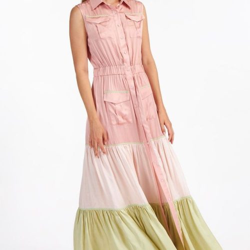 Chadria Dress - Pink