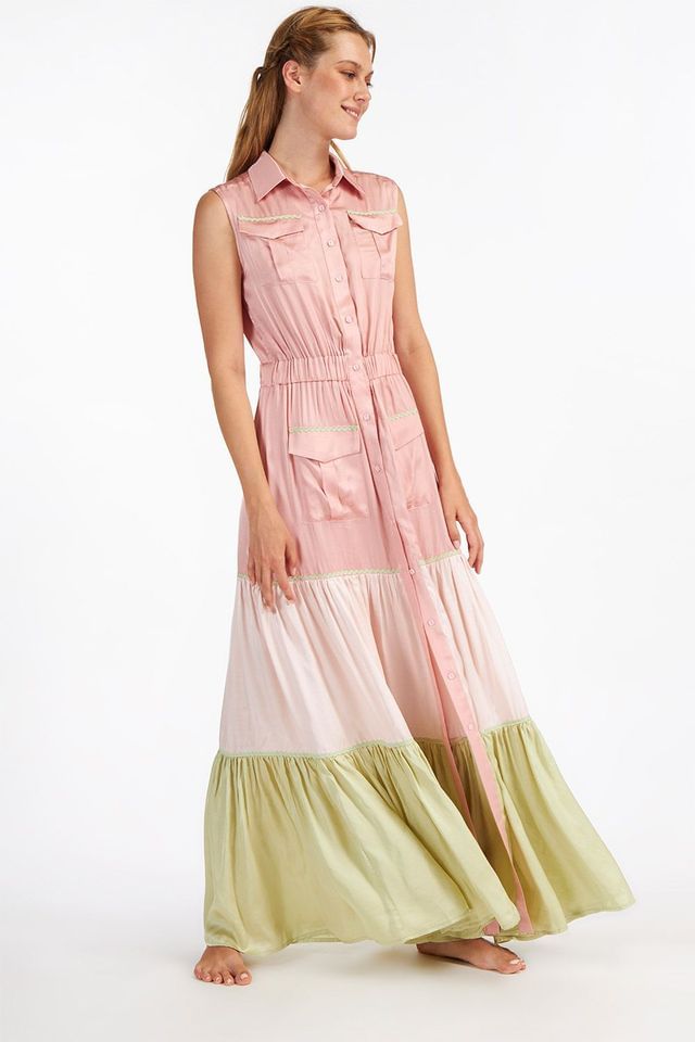 Chadria Dress - Pink