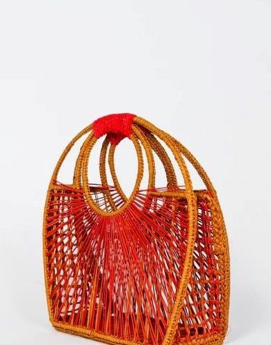 Carla Caramel Red Bag