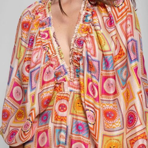 Indiana Saint Barth - Blush Pink Mini Dress