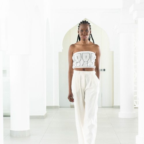 Strapless Figures White