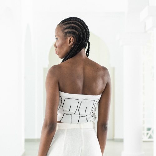 Strapless Figures White