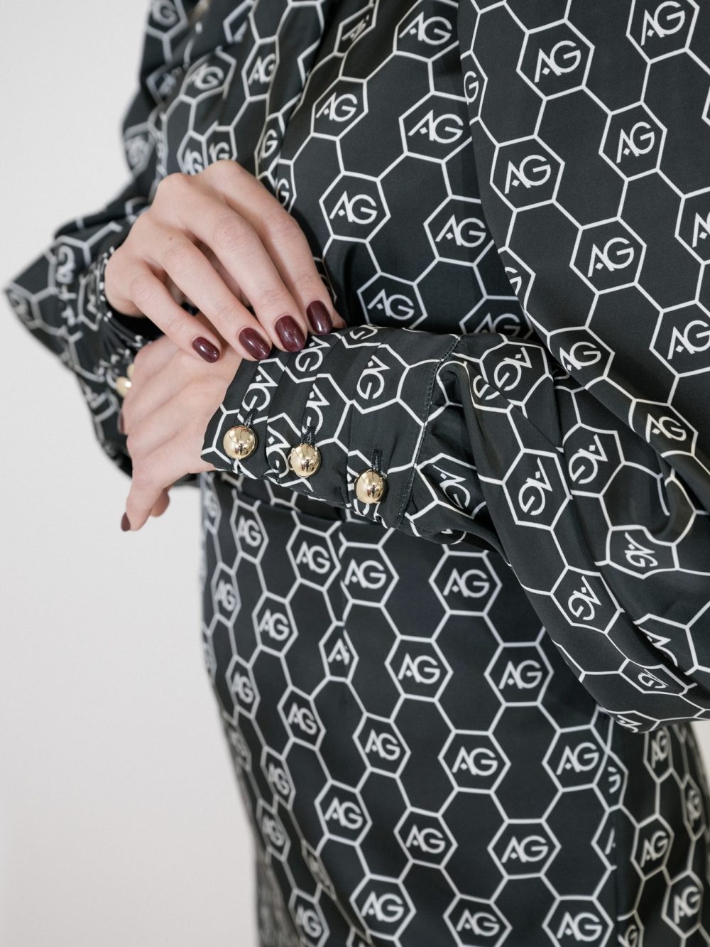 Black Mini Dress With Logo