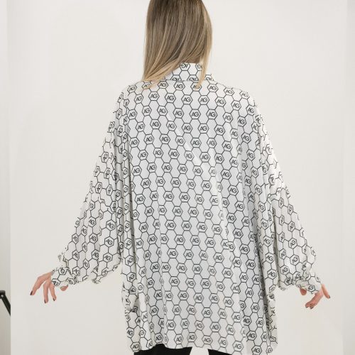 AG Logo Printed Oversized Shirt